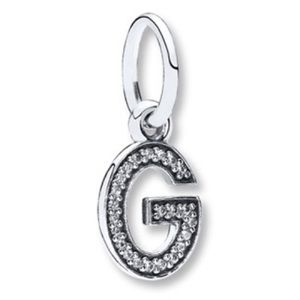 G pandora charm