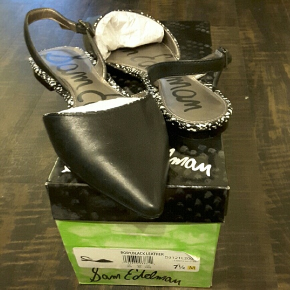 BRAND NEW. Sam Edelman Rory Leather Slingback.