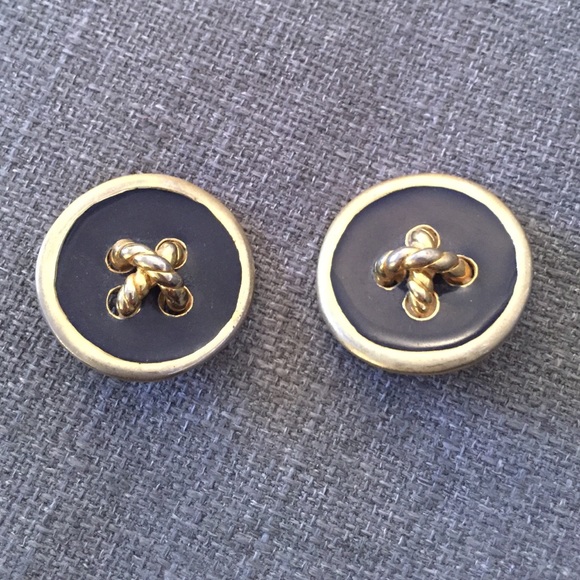 Vintage clip on earrings