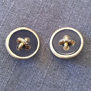 Vintage clip on earrings