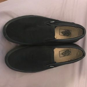 Black Slip on Vans