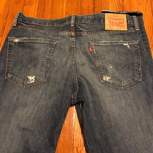 Levi jeans "worn once "