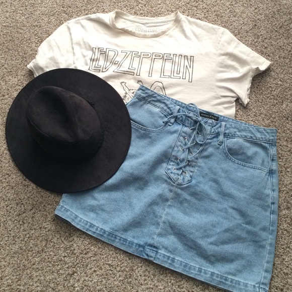 Kendal and Kylie Denim Skirt