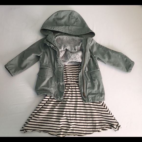 GAP Toddler Green Utility Jacket 3T