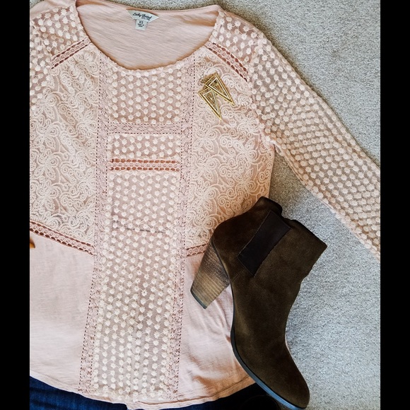 Lucky Brand boho top - Picture 2 of 4