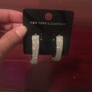 Silver earrings