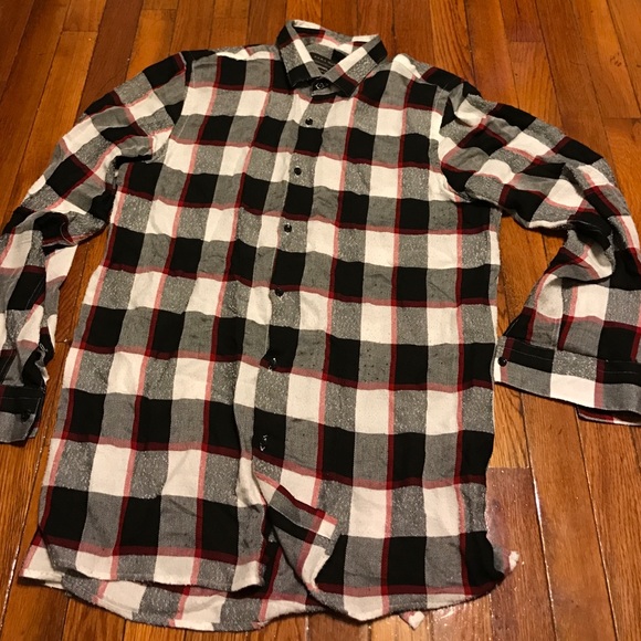 Zara button up. WORN ONCE