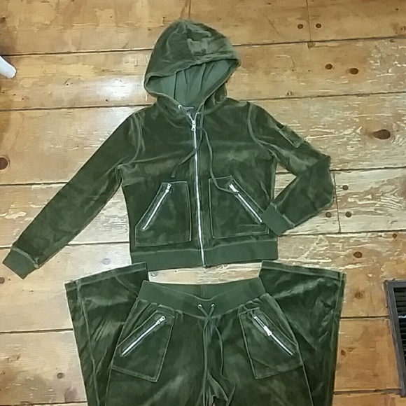 Banana Republic velour tracksuit