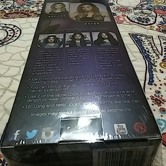 Secret HAIR EXTENSIONS BY DAISY FUENTES - Picture 3 of 4