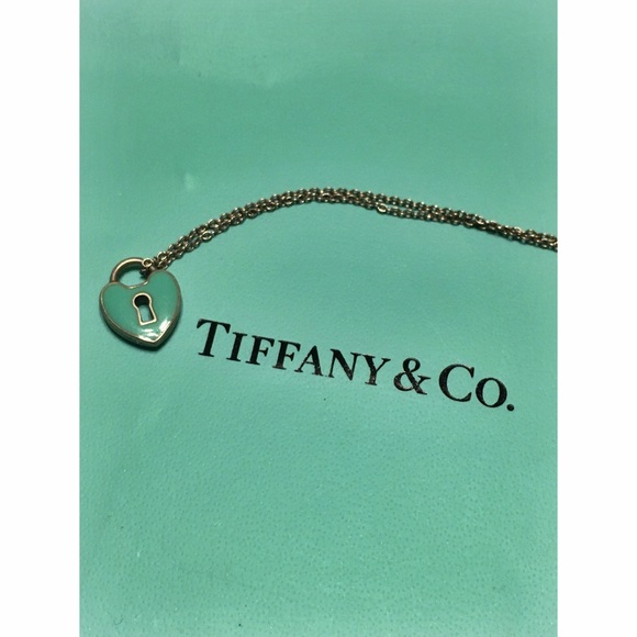 Tiffany and Co. Heart Lock Necklace