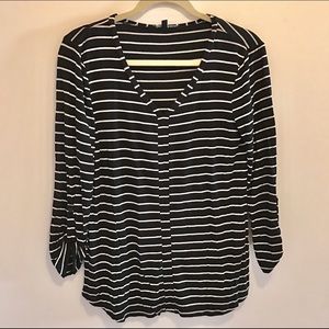 Black & White Stripe Shirt