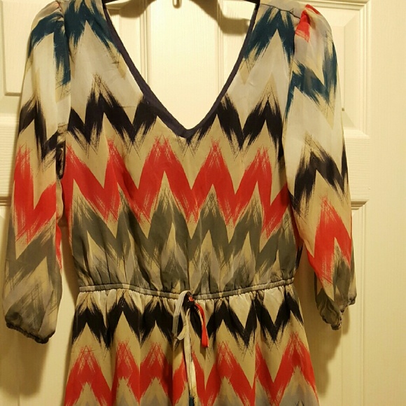 Cute Chevron Dress