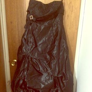 Black Strapless Jessica Mc Clintock Dress