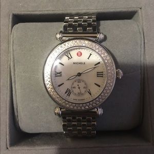 Michele diamond watch