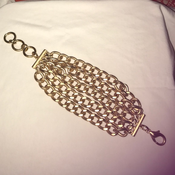 Gold Link Bracelet
