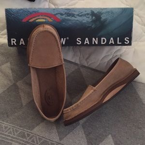 Women's size 8 leather Rainbow loafer