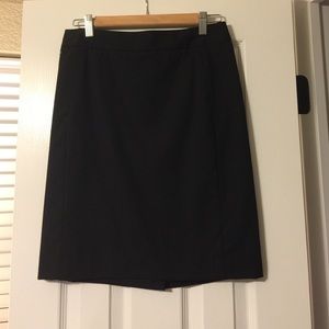 Banana Republic black 2P pencil skirt