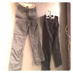 💥2, Boys 14 Reg, khaki material pants.
