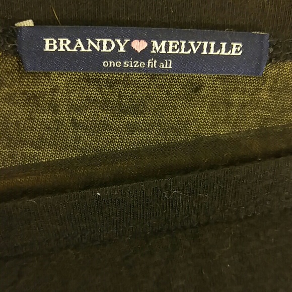 Brandy Melville Black Maxi Skirt "Lily"