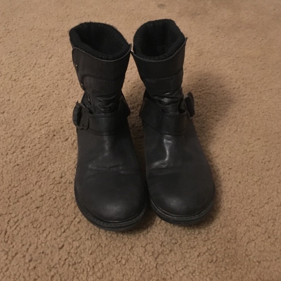 Aldo black boots size 8