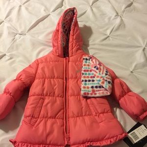 London Fog child's size 4 pink winter coat