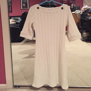 ❄️ Papillon Blanc Ivory Sweater Dress ❄️