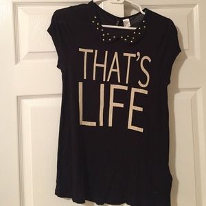 Black T shirt