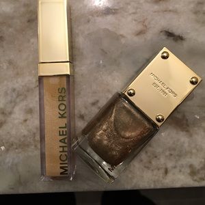 MK lip gloss/polish