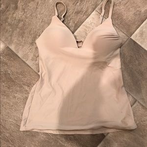 Victoria's Secret ...Euc Lycra nude color tank top