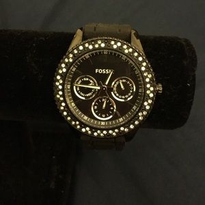 Fossil Silicone Watch *FIRM PRICE