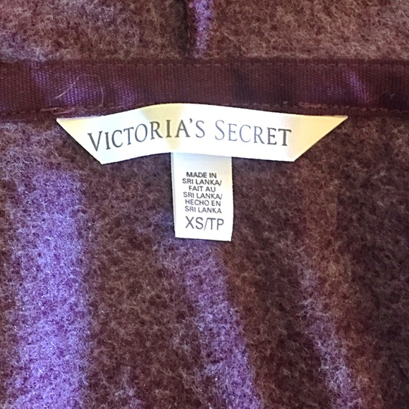 VS deep v neck hoodie tunic XS NWOTs - Picture 4 of 4