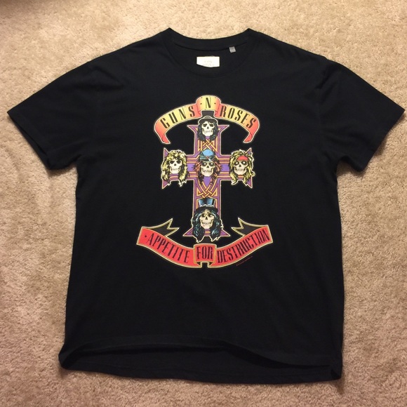 Fear Of God Other - FOG Guns N Roses Boxy Tee