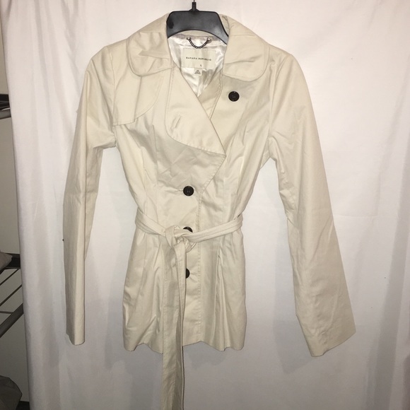 Banana Republic white jacket