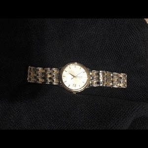 Rare Omega Prestige 18k gold & stainless Watch
