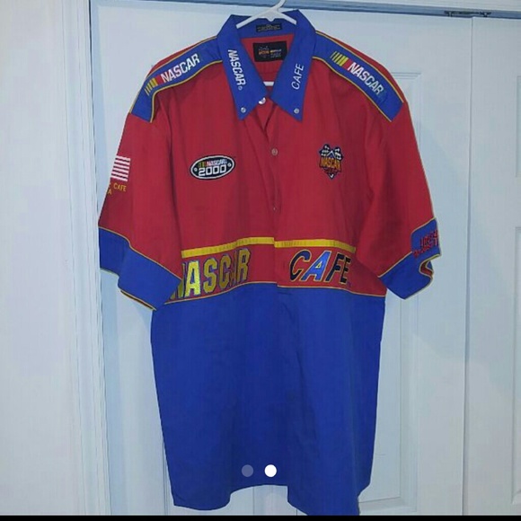 NASCAR Button Up