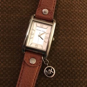 Michael Kors Leather Watch