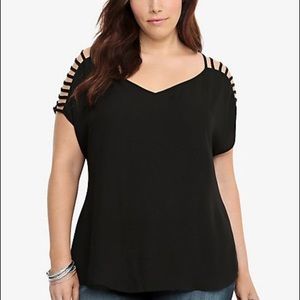 Torrid Ladder Shoulder Top 2