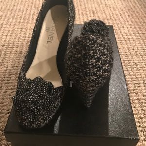 CHANEL Shoes - Chanel tweeted pumps CHANEL Shoes - Chanel tweeted pumps