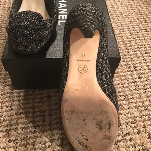 CHANEL Shoes - Chanel tweeted pumps CHANEL Shoes - Chanel tweeted pumps