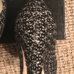CHANEL Shoes - Chanel tweeted pumps CHANEL Shoes - Chanel tweeted pumps