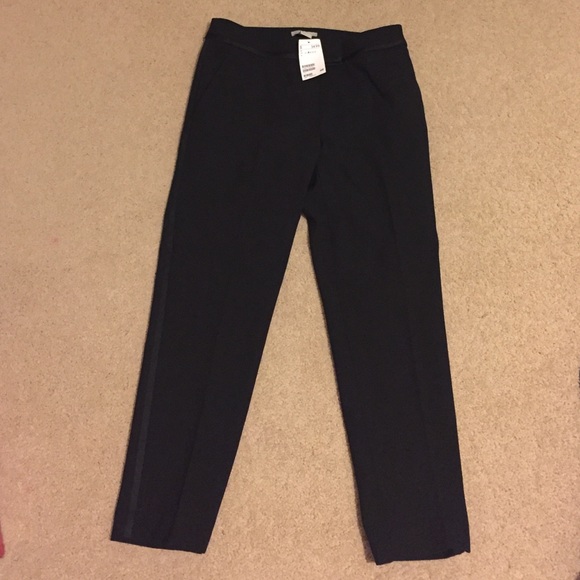 H&M Black Tuxedo pants