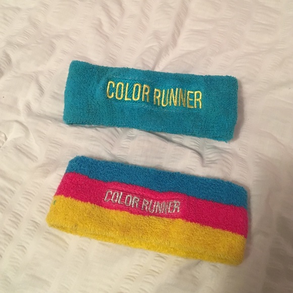 COLOR RUNNER sweat bands!