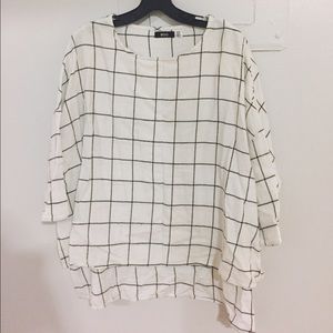 BDG Grid Boxy Flannel