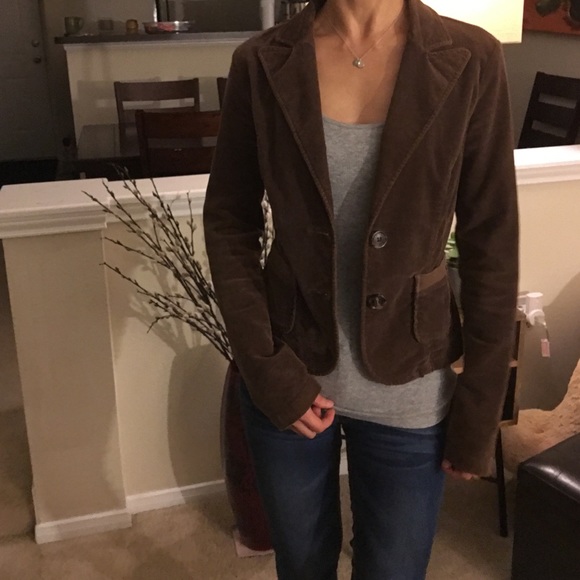 Dark brown Sisley blazer