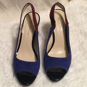 Anne Klein AK7EBONY gorgeous heels Sz 7.5M