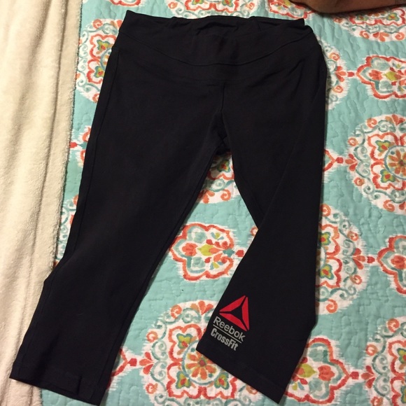 Black Reebok Crossfit capris