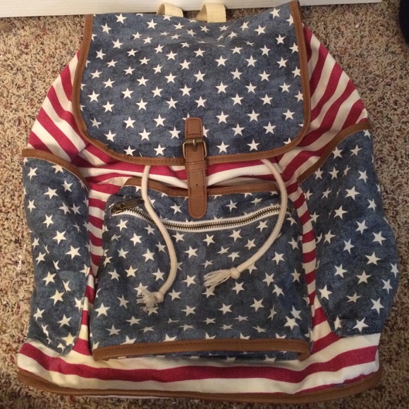 SM New York Handbags - SM New York Patriotic Back Pack