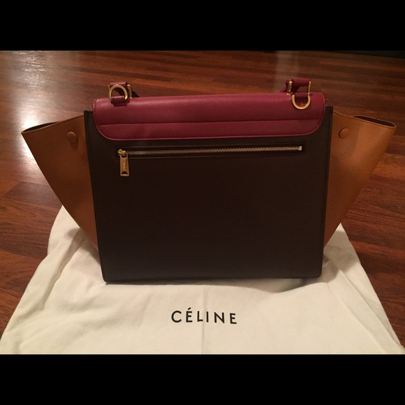 Celine tricolor medium trapeze bag - Picture 4 of 4