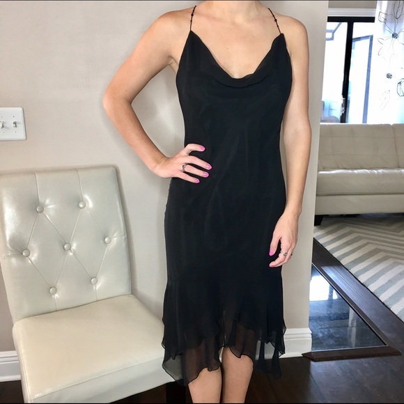 ABS Allen Schwartz Dresses Abs Allen Schwartz Black Beaded Dress
