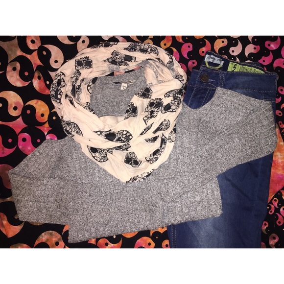 💀SUGAR SKULL INFINITY SCARF💀